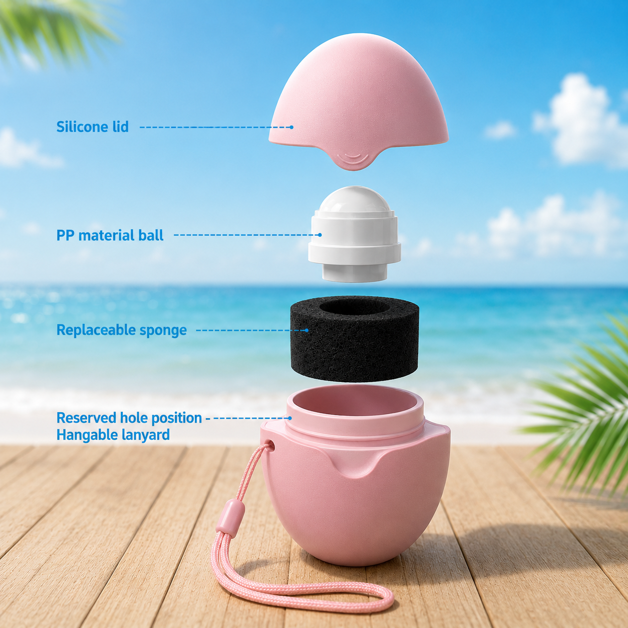 Silicone Sunscreen Roller